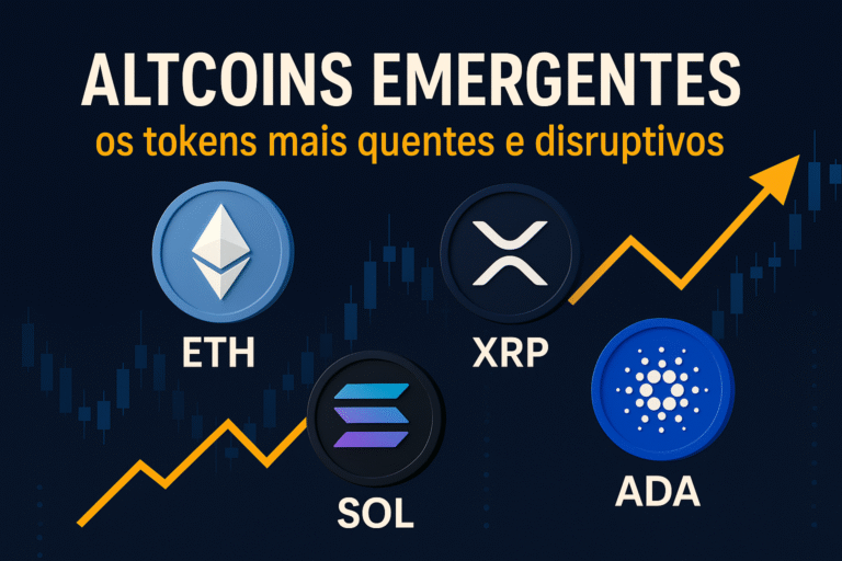 Altcoins emergentes: os tokens mais quentes e disruptivos