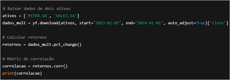a4 Análise Quantitativa para Iniciantes em Python