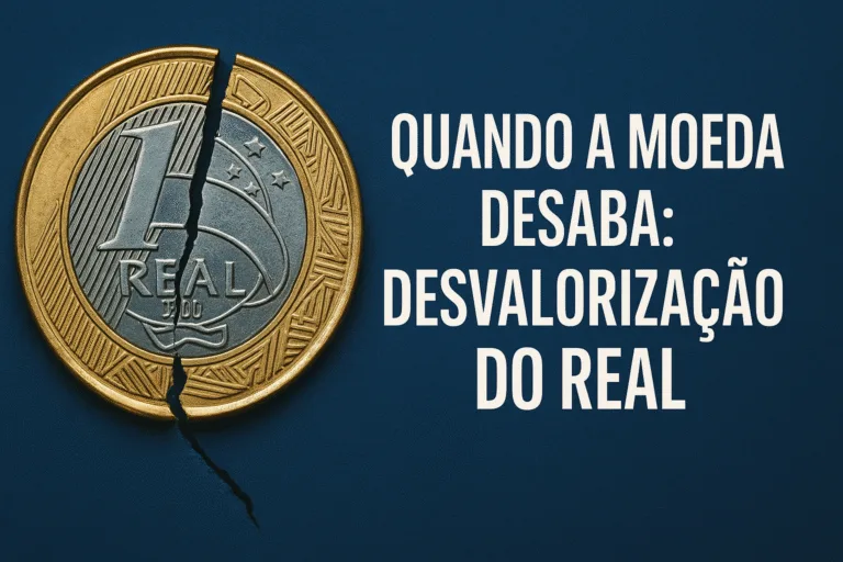 Quando a Moeda Desaba: Desvalorização do Real