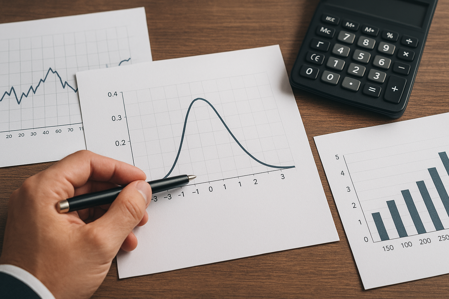 Distribuições Estatísticas no Mercado Financeiro para Intermediários 1 Distribuições Estatísticas no Mercado Financeiro