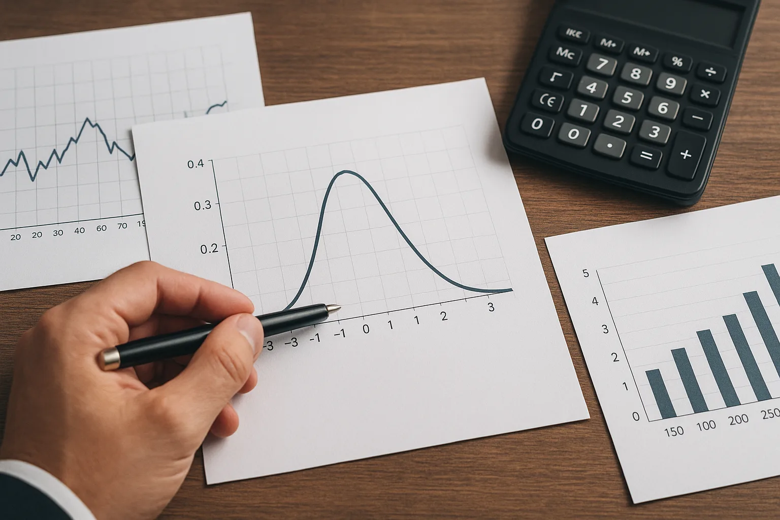 Distribuições Estatísticas no Mercado Financeiro para Intermediários 1 Distribuições Estatísticas no Mercado Financeiro