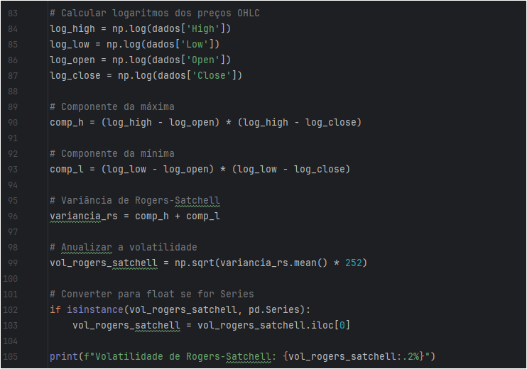 5 5 Métodos para Medir a Volatilidade de uma Ação em Python