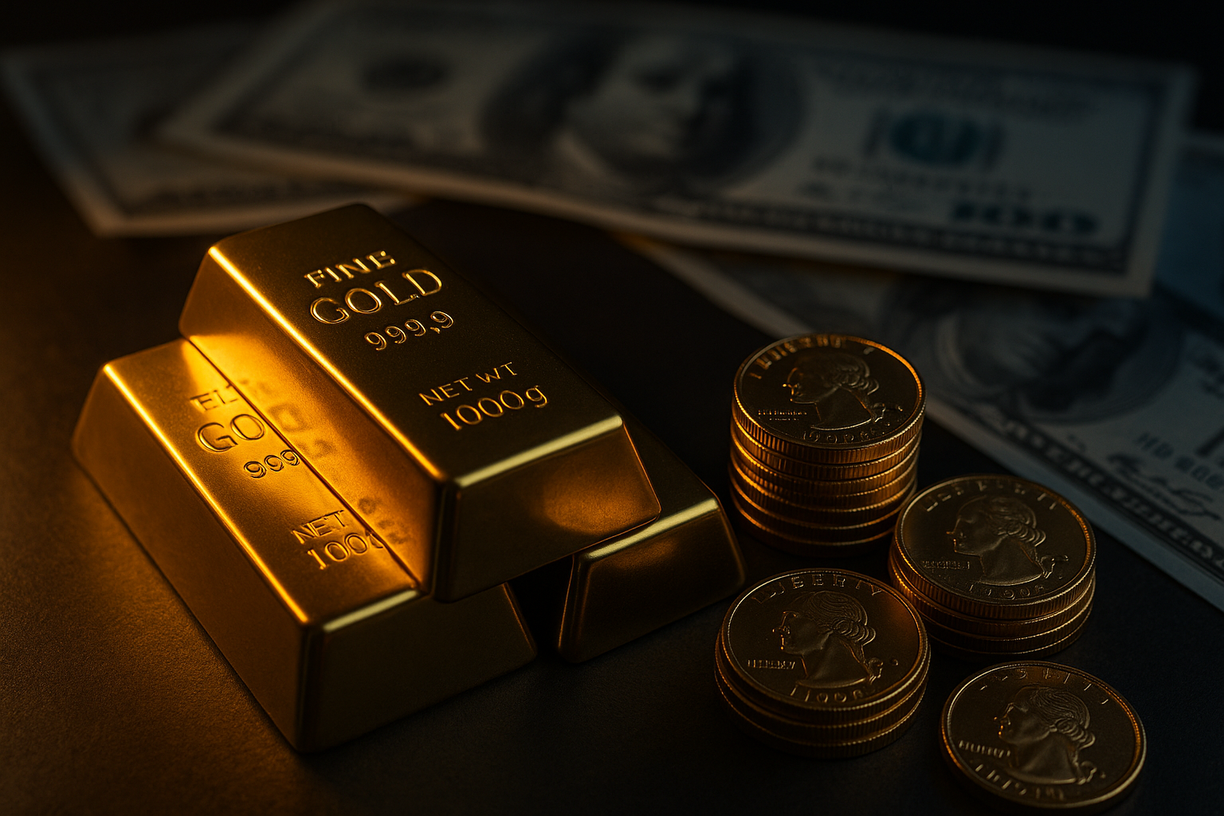 O Ouro Não Mente 1 Ouro vs Dólar